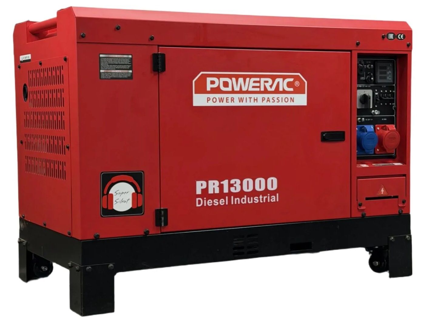Дизельный генератор Powerac PR13000 Diesel Industrial фото#4