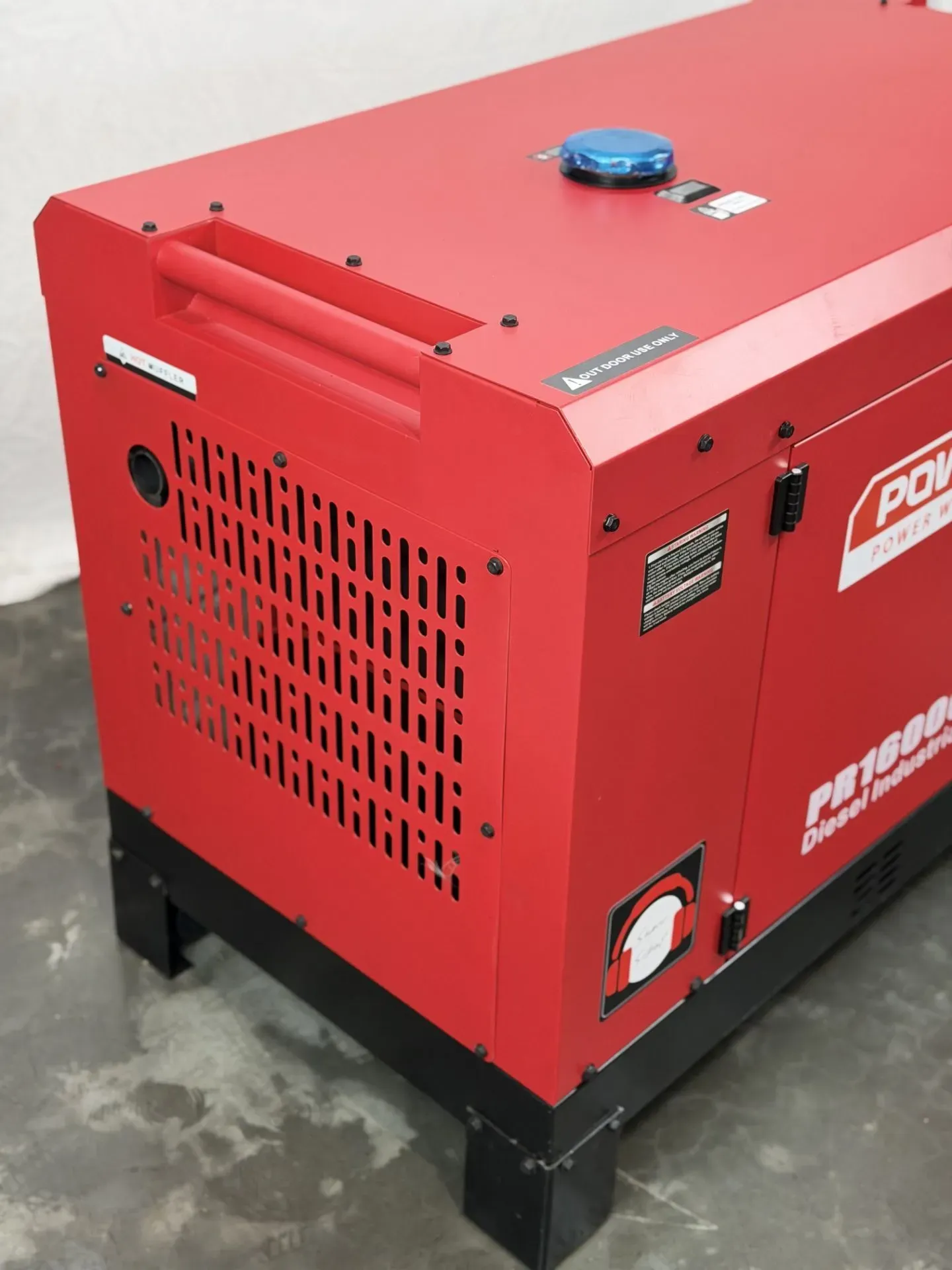 Дизельный генератор Powerac PR13000 Diesel Industrial фото#10