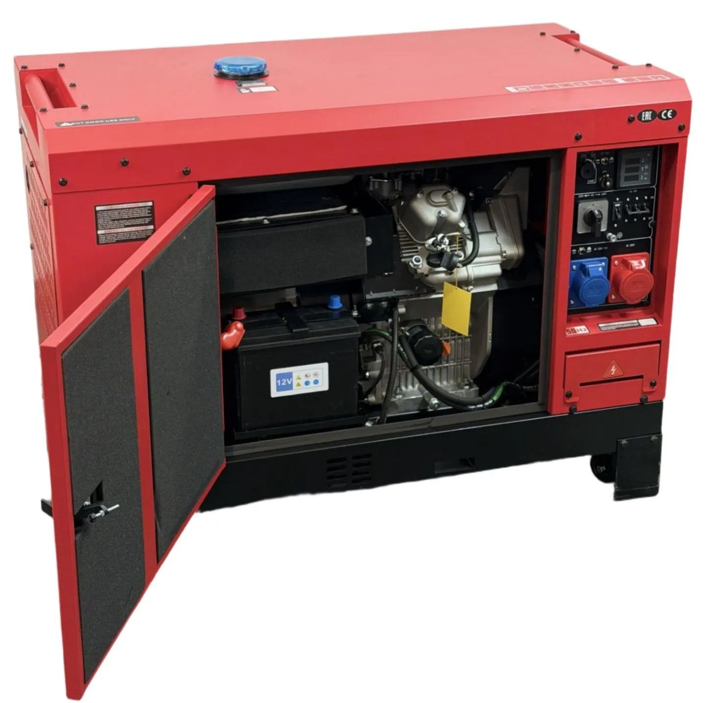 Дизельный генератор Powerac PR16000 Diesel Industrial фото#9