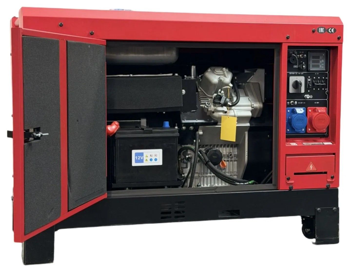 Дизельный генератор Powerac PR16000 Diesel Industrial фото#12