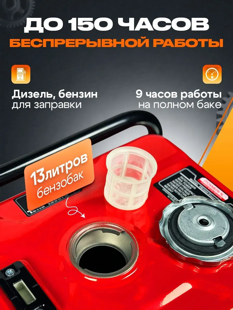 Дизельный генератор Powerac PR5000 Diesel Optima фото#15
