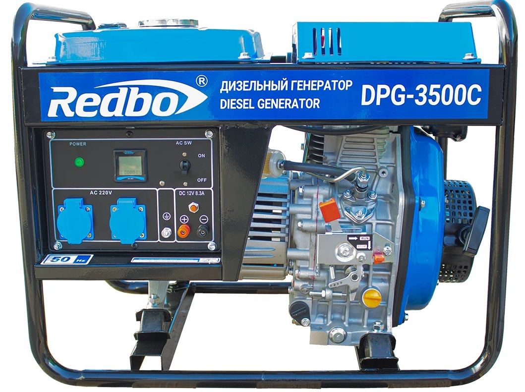 Дизельный генератор Redbo DPG-3500C фото#4
