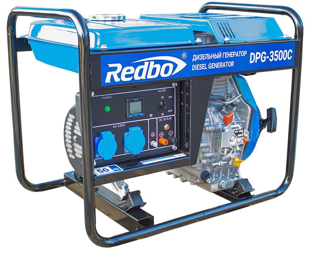 Дизельный генератор Redbo DPG-3500C фото#9
