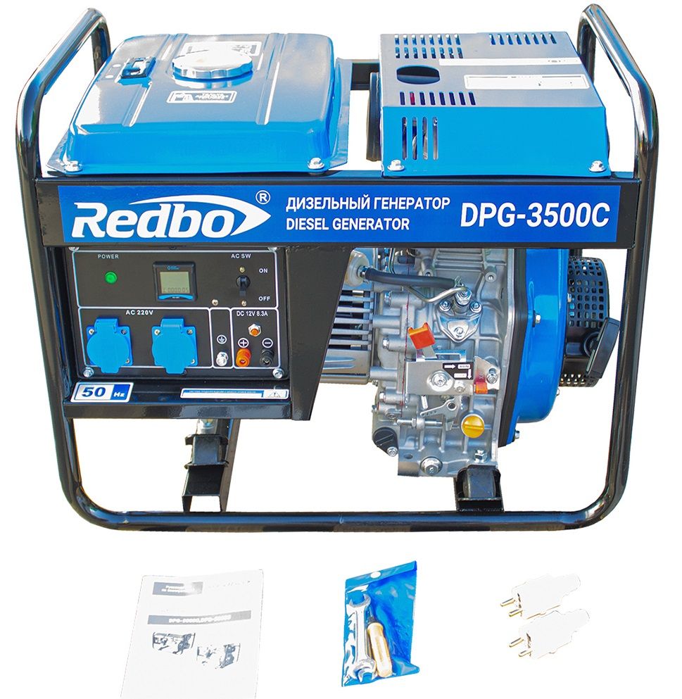 Дизельный генератор Redbo DPG-3500C фото#10