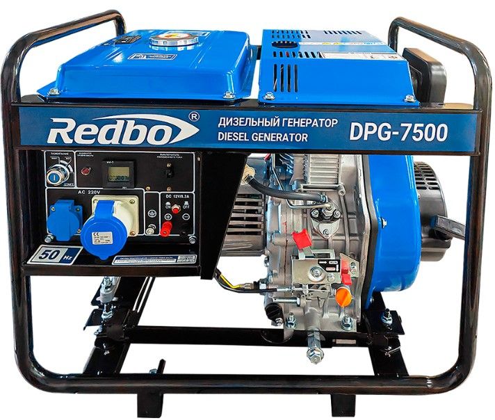 Дизельный генератор Redbo DPG-7500