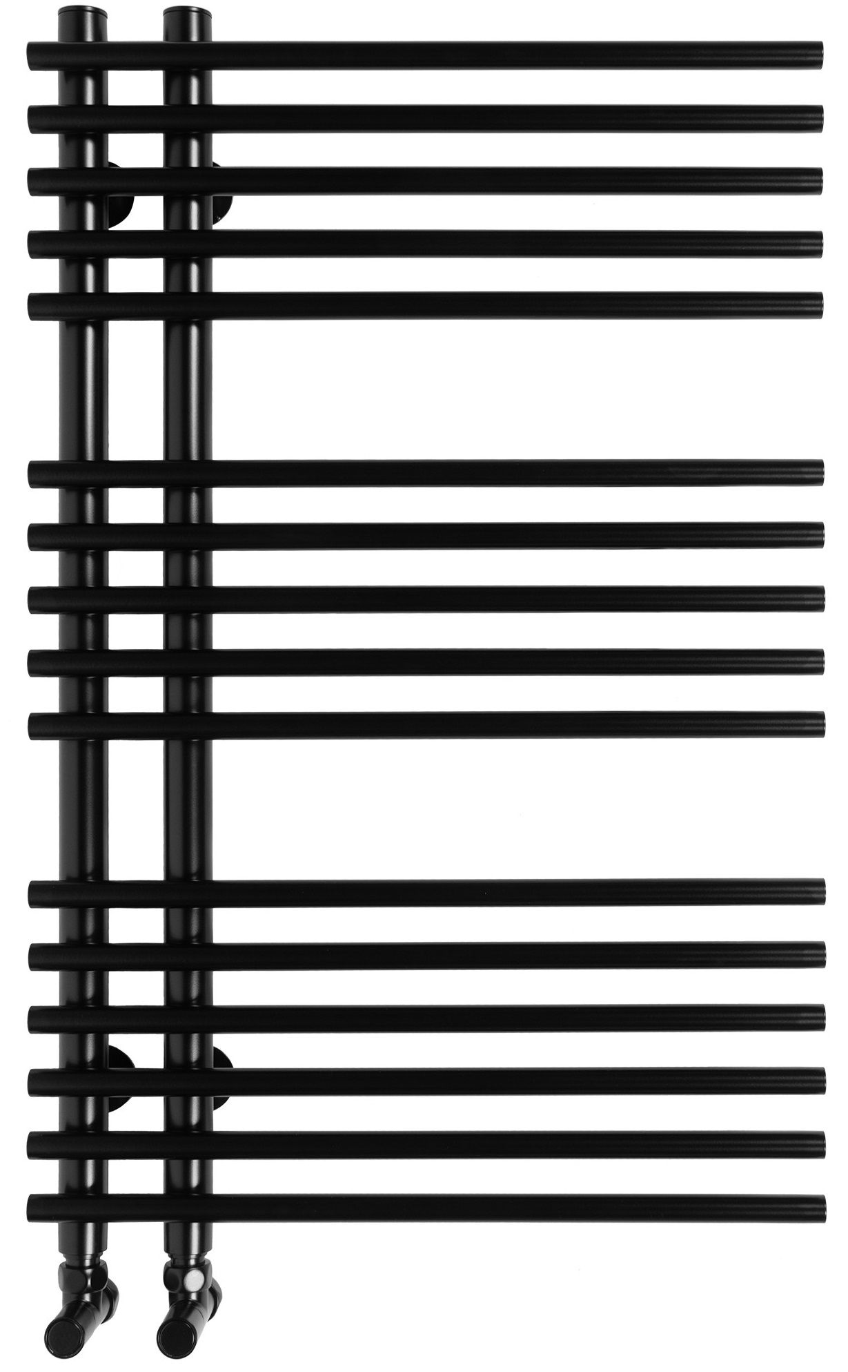 Водяной полотенцесушитель Royal Thermo Pino black П16 500х800 фото#2