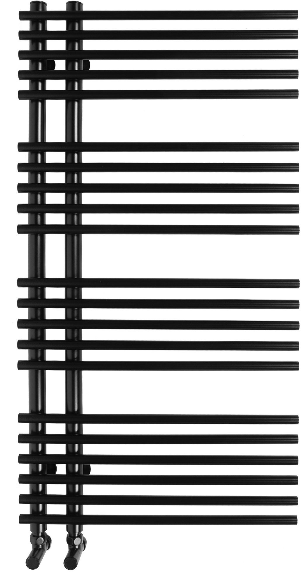 Водяной полотенцесушитель Royal Thermo Pino black П21 500х1000 фото#2