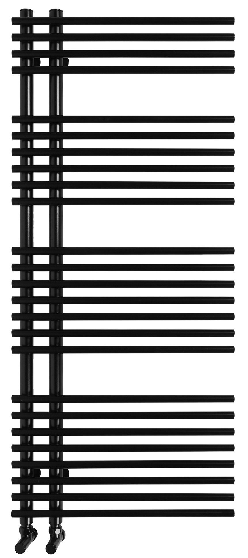 Водяной полотенцесушитель Royal Thermo Pino black П25 500х1200 фото#2