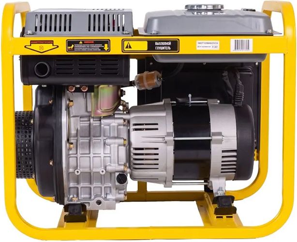 Дизельный генератор Huter LDG 7.0L GR фото#5