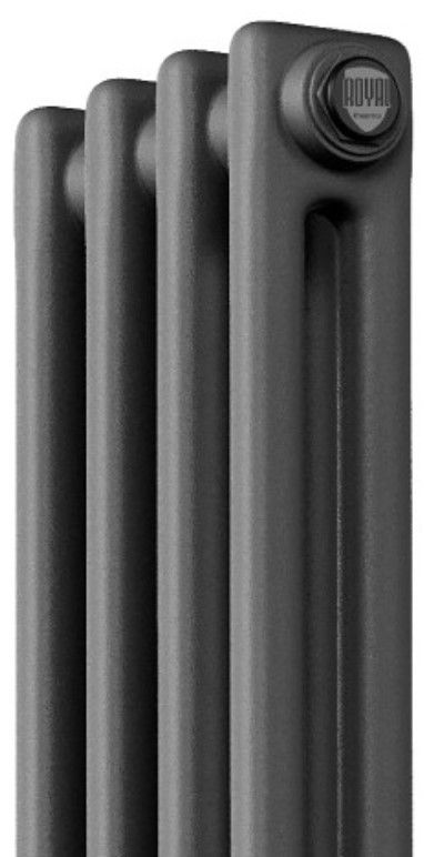 Стальной трубчатый радиатор Royal Thermo Insignia VC2180 - 04 секц. Anthracite фото#3