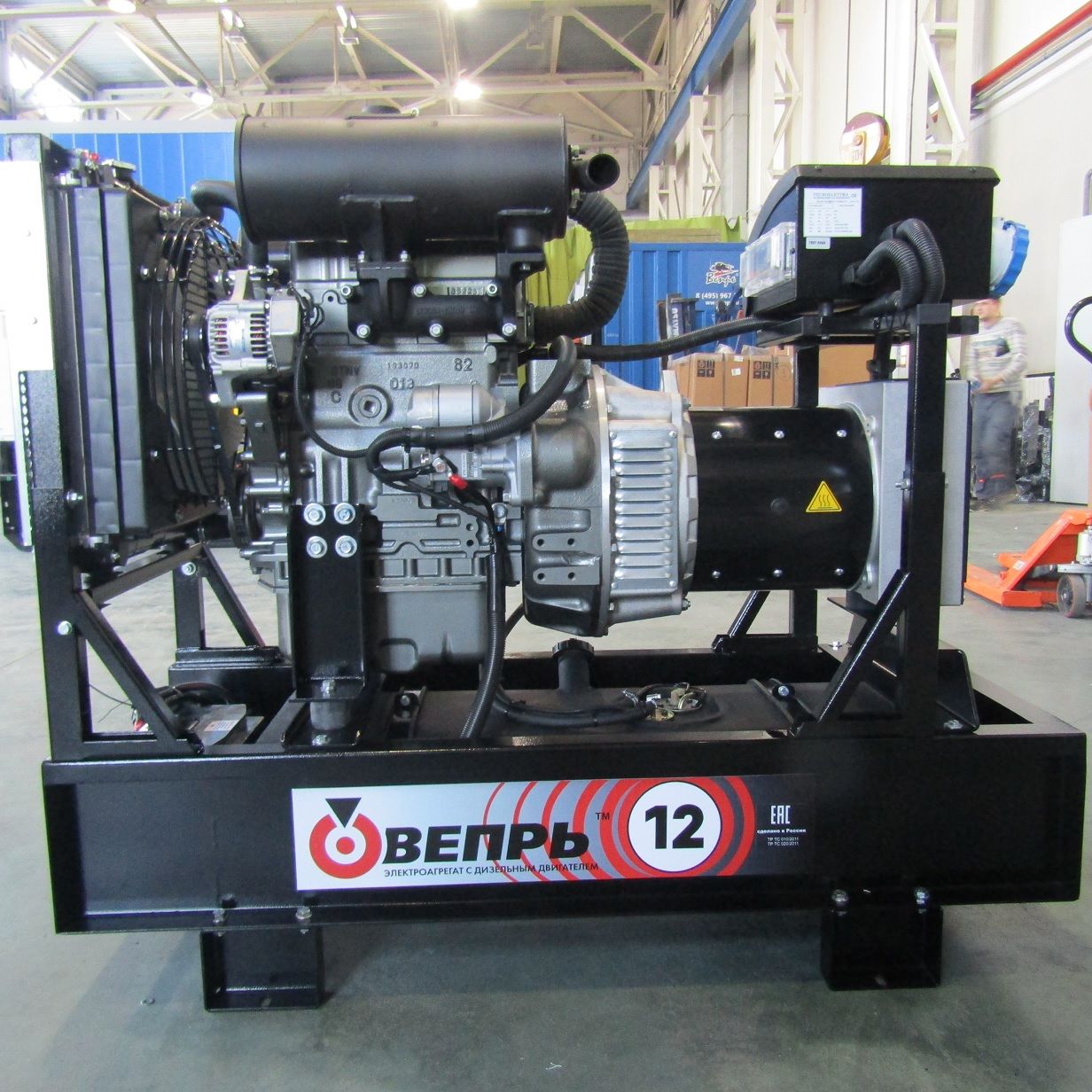 Дизельный генератор Вепрь АДС 12-230 РЯ2 с БКА 500-65 фото#4