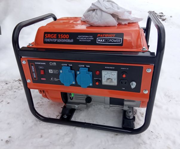 Бензиновый генератор PATRIOT Max Power SRGE 1500 фото#7