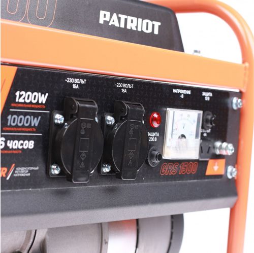 Бензиновый генератор PATRIOT GRS 1500 фото#10