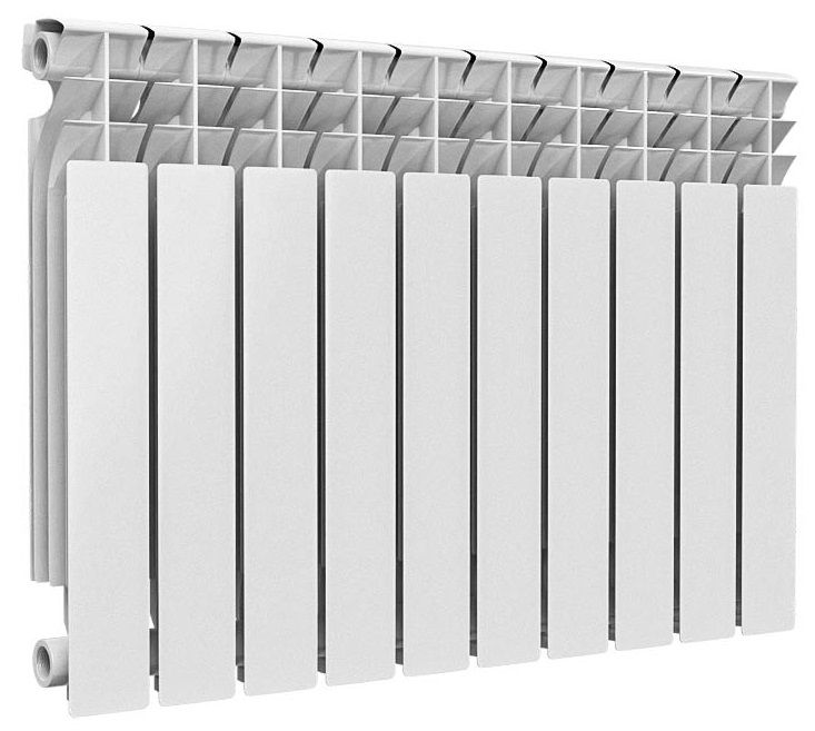 Алюминиевый радиатор OGINT Alpha S500A2 500 10 секц 2120Вт