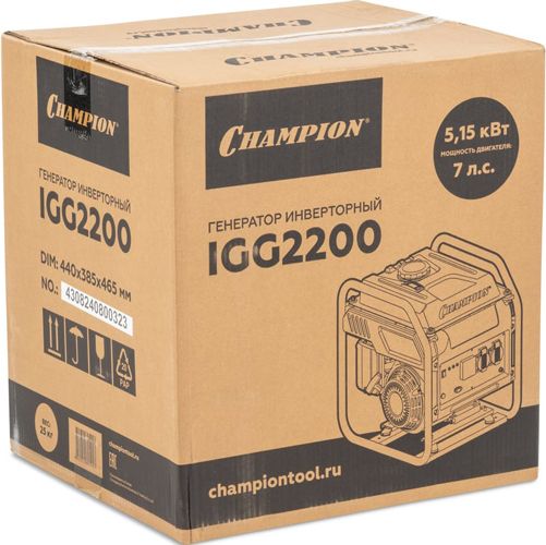 Бензиновый генератор CHAMPION IGG2200 фото#12