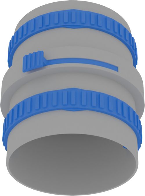 Пластиковый воздуховод Flexag FLSD75-G