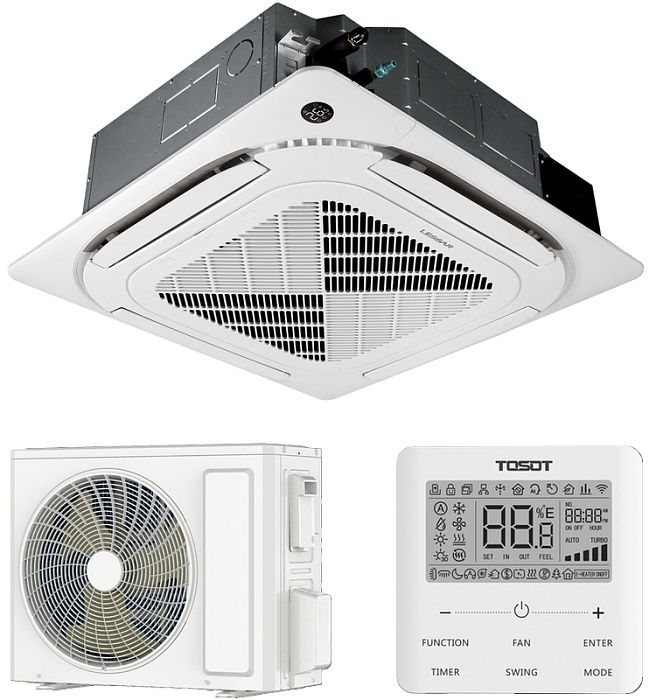 Кассетные кондиционеры Lessar eMagic Inverter