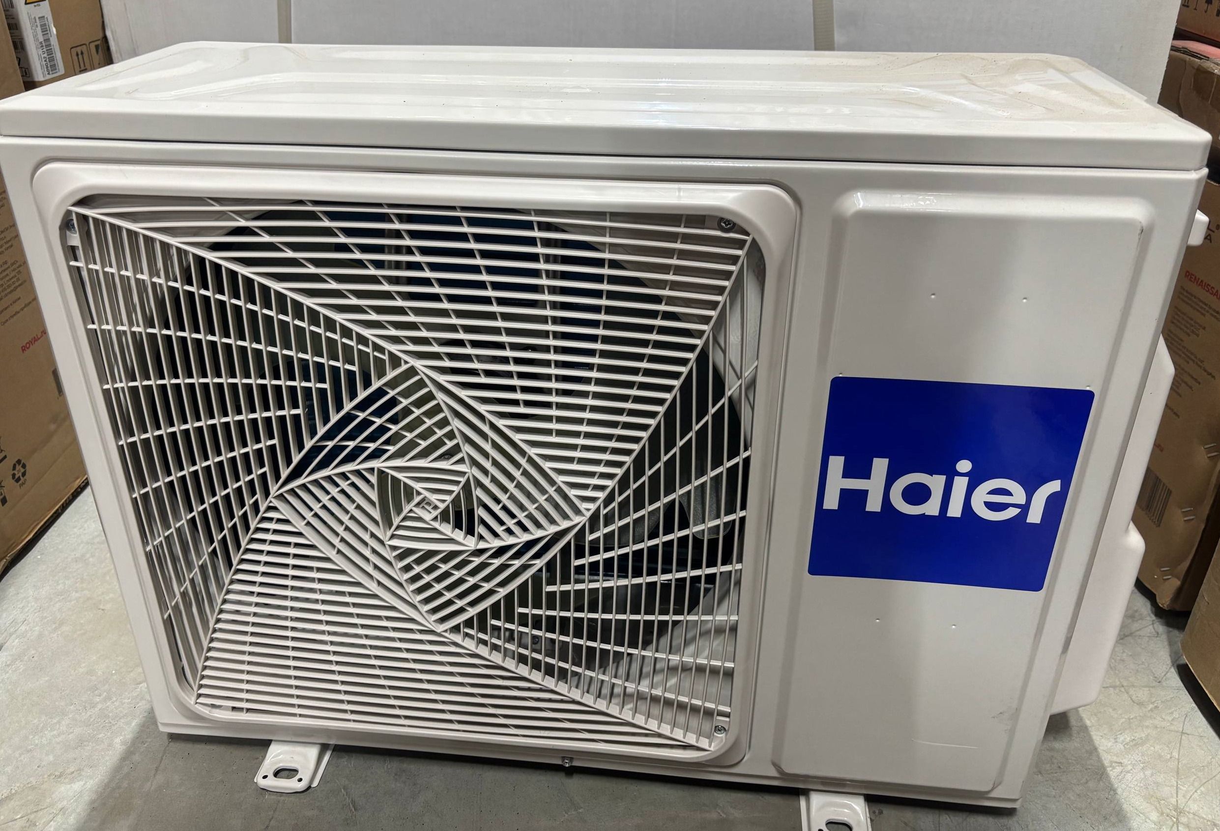 Наружный блок кондиционера Haier Quantum AS35HQJ1HRA-W/1U35HQJ1FRA уцененный #18737 фото#2