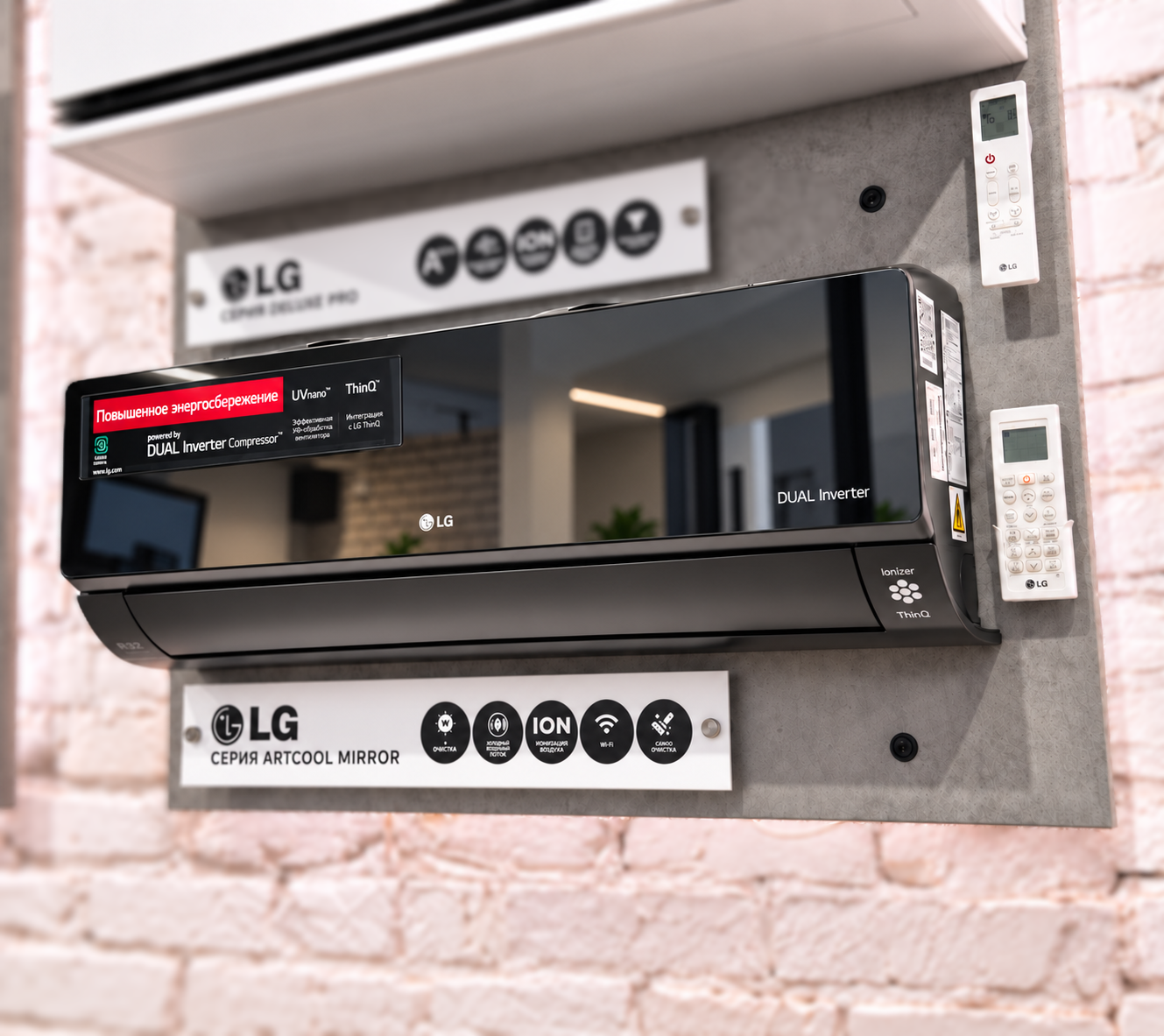 Кондиционер Lg Artcool Mirror AC09BK фото#12