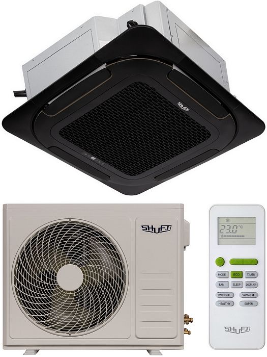 Кассетные кондиционеры Shuft Light Commercial V2_BL On-off