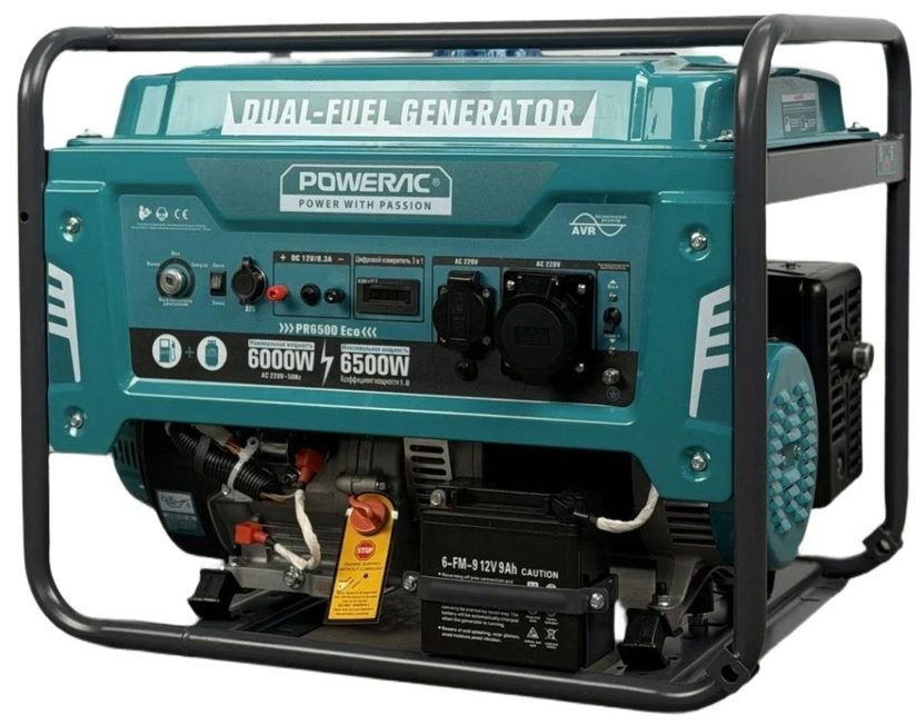 Гибридный генератор Powerac PR6500 Eco