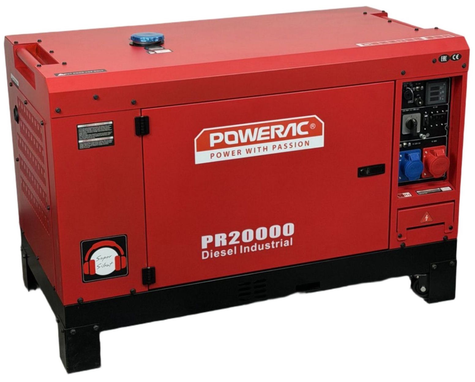 Дизельный генератор Powerac PR20000 Diesel Industrial