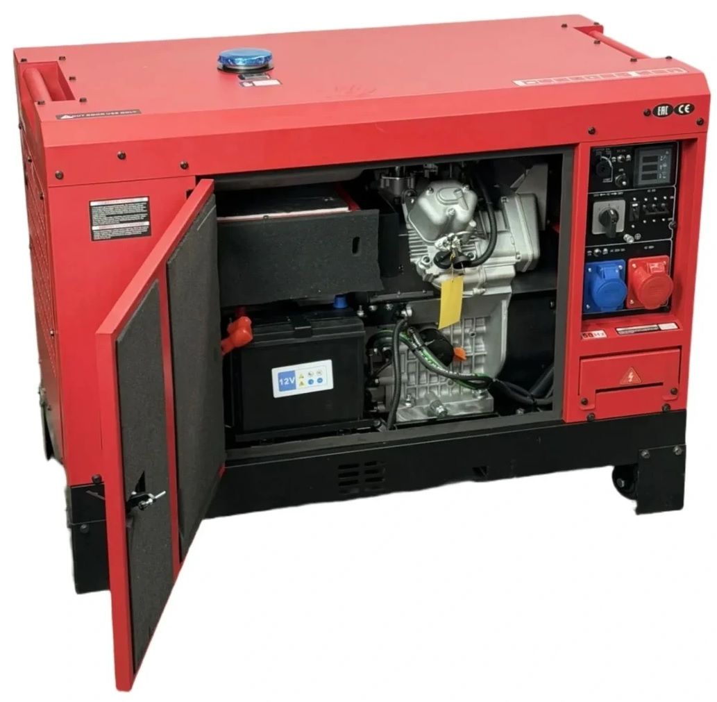 Дизельный генератор Powerac PR8000 Diesel Industrial фото#2