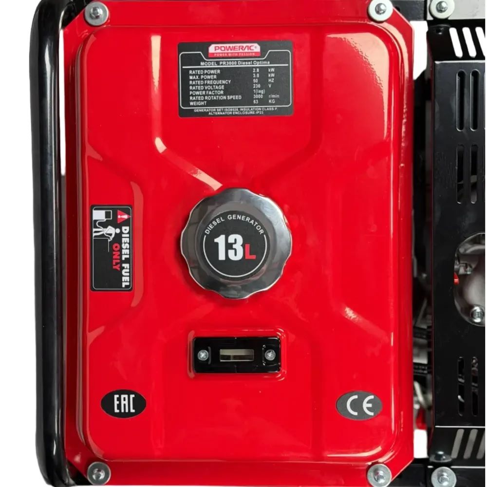 Дизельный генератор Powerac PR3000 Diesel Optima фото#8