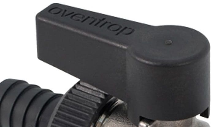 Шаровый кран Oventrop Optiflex R KFE DN 15 PN 16, с колпачком и штуцером фото#2