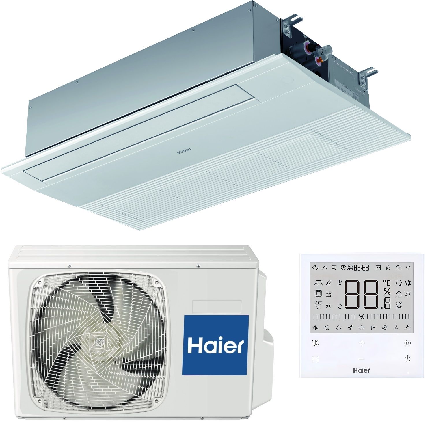 Кассетный кондиционер Haier Super Match Plus AB71S2SA1FA/1U71S2SR2FA фото#4