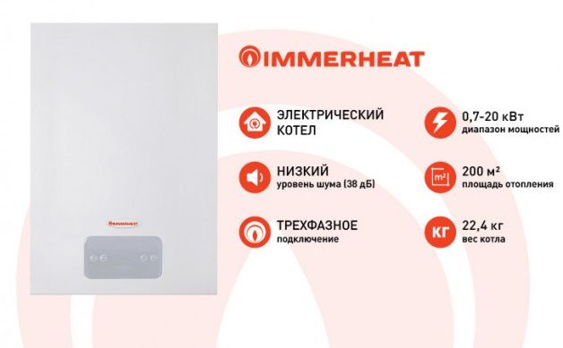 Электрический котел Immergas ESTIA Immerheat E20 фото#3