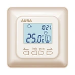 Терморегулятор для теплого пола Aura LTC 730 кремовый