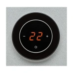 Терморегулятор для теплого пола Aura RONDA Black Classic