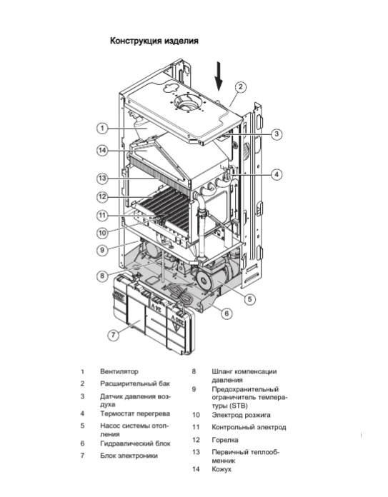Настенный газовый котел Vaillant VUW 242/5-2 turboFIT фото#2