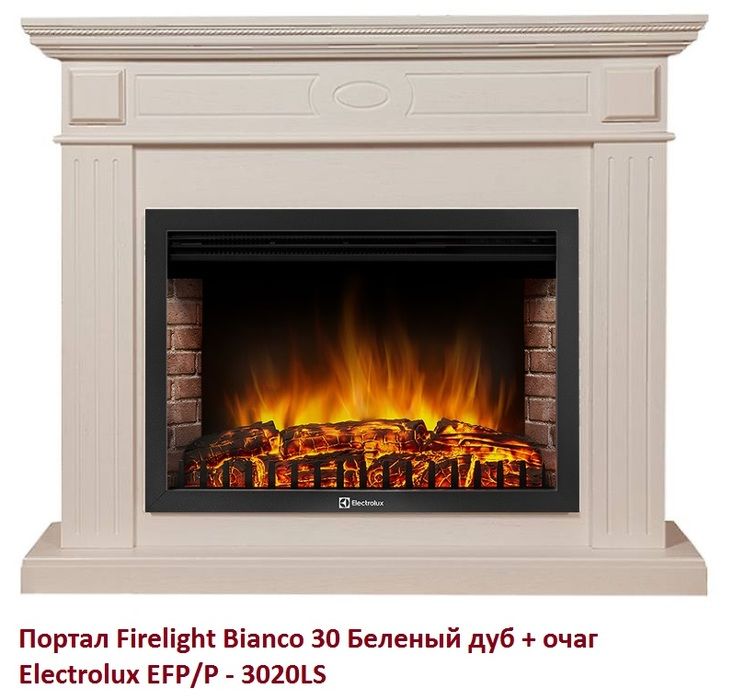 Широкий портал Firelight Bianco 30 Беленый дуб фото#2