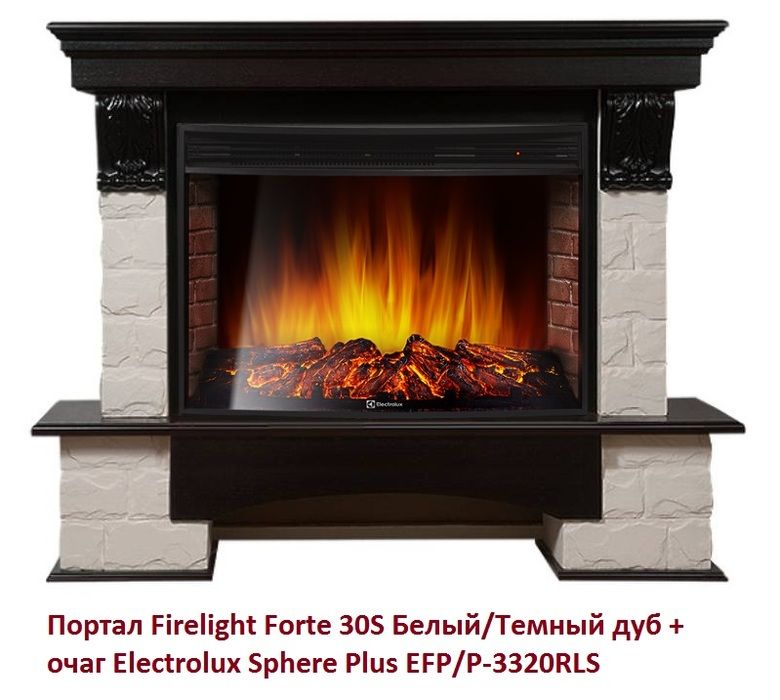 Широкий портал Firelight Forte 30S Белый/Темный дуб фото#3