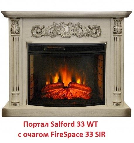 Широкий портал Real-Flame Salford 33 WT-519G фото#2
