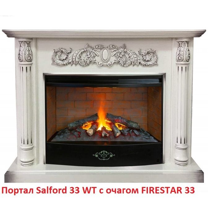 Широкий портал Real-Flame Salford 33 WT-519G фото#3