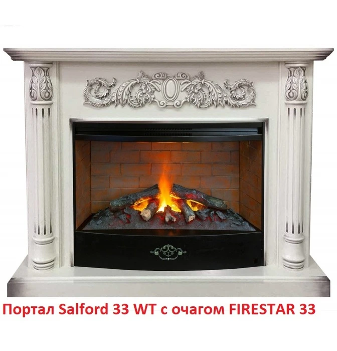Широкий портал Real-Flame Salford 33 WT-519G фото#3
