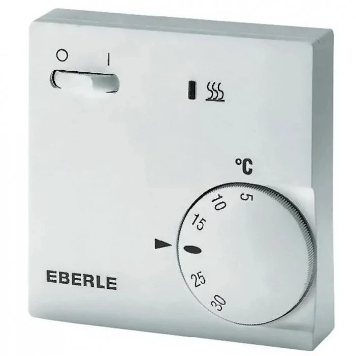Терморегулятор Eberle RTR-E 6202 с выкл и индикатором