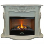 Электрокамин Real-Flame Ellada 33 WT-659G с очагом 3D Firestar 33