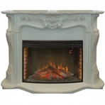 Электрокамин Real-Flame Ellada 33 WT-659G с очагом Firespace 33 S IR