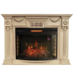 Электрокамин Real-Flame London 33 WT-659B с очагом Firespace 33 S IR