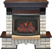 Электрокамин Real-Flame Country 25/25,5 АО-215 с очагом Firefield 25 S IR LED дисплей