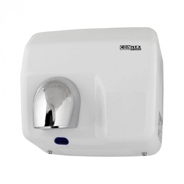 Металлическая сушилка для рук CONNEX HD-250 WHITE