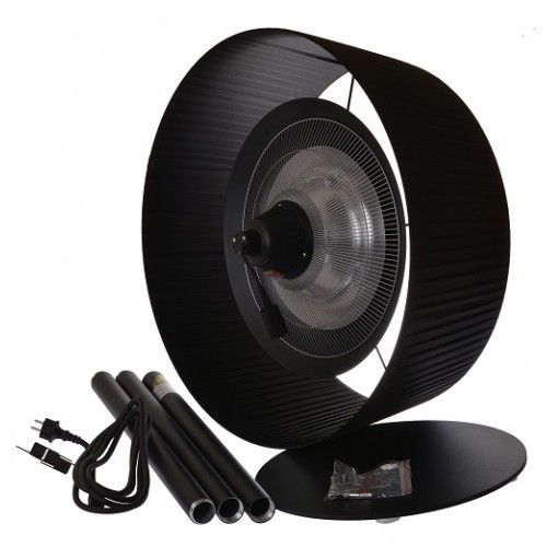 Инфракрасный обогреватель Hugett Floor Black (1821/B) фото#5
