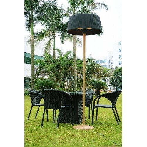 Инфракрасный обогреватель Hugett Floor Black (1821/B) фото#9