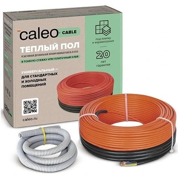 Нагревательный кабель Caleo CABLE 18W-40