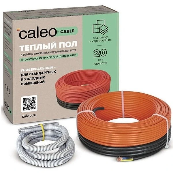Нагревательный кабель Caleo CABLE 18W-70