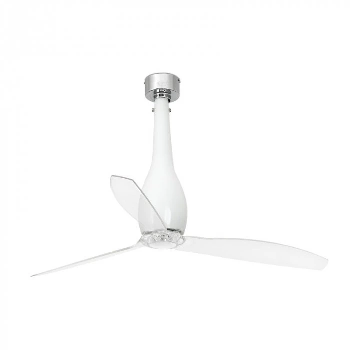 Вентилятор без подсветки Faro Barcelona Eterfan Shiny White (32000)